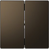 Лицевая панель Schneider Electric Merten D-Life для 2-кл. выключателя мокко